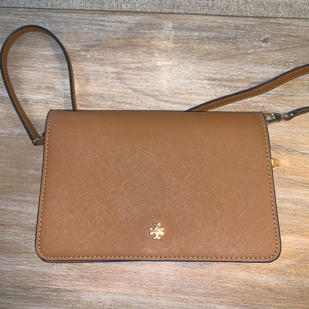 Tory Burch Saffiano Leather Crossbody